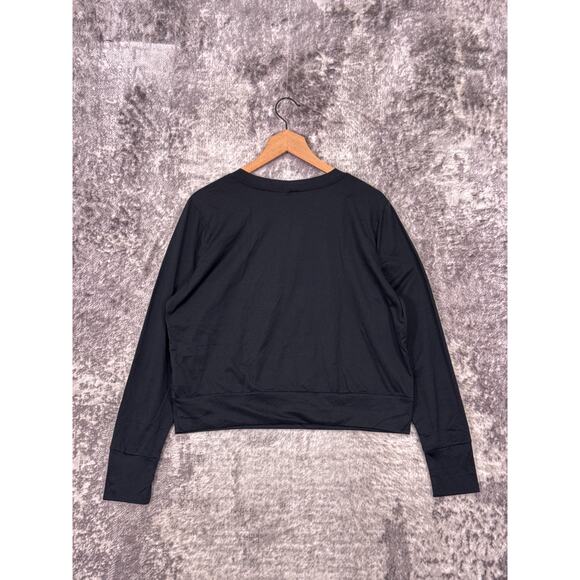 Vuori Daydream Crew Shirt XL Womens Black Lightweight Long Sleeve - Picture 3 of 8